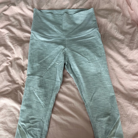 lululemon athletica Pants - Lululemon Athletica Light Gray Leggings